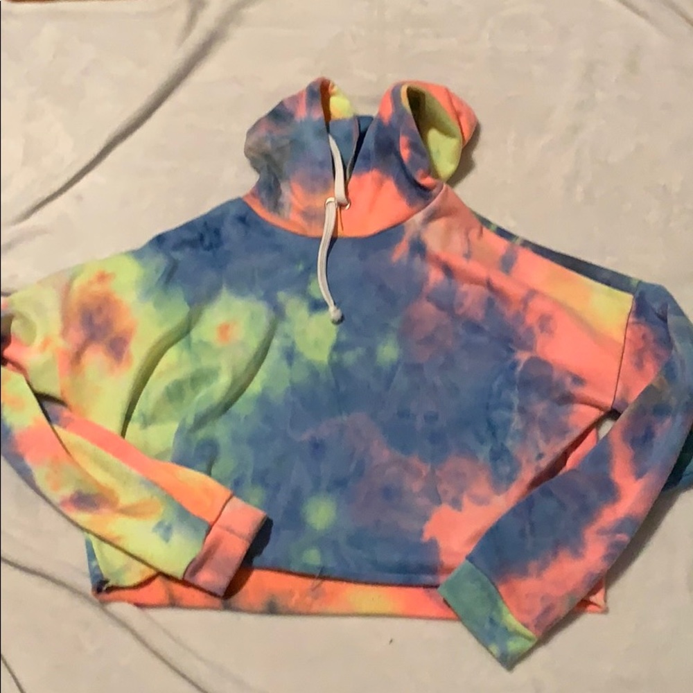 cropped hoodie